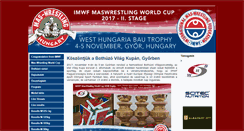 Desktop Screenshot of magyarerosembersport.hu